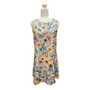 RipSkirt Womens Hawaiian Fluer Floral Dress NWT Travel Beach Coverup